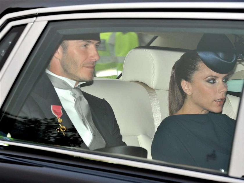 Beckhamowie na ślubie Kate i Williama