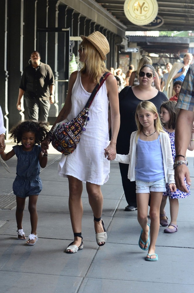 Heidi Klum z córkami