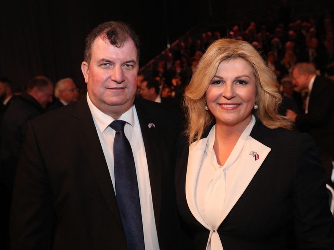 Jakov Kitarović i  Kolinda Grabar Kitarović