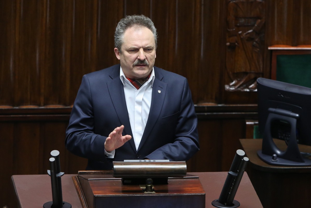 Wiceszef klubu Kukiz'15 Marek Jakubiak, podczas sejmowej debaty nad złożonym przez klub Kukiz'15 projektem zmian w konstytucji