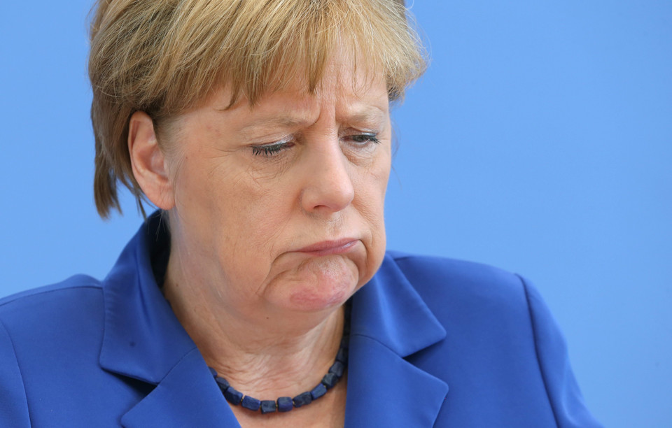 Niemieka prasa krytykuje wystąpienie Angeli Merkel po zamachach 