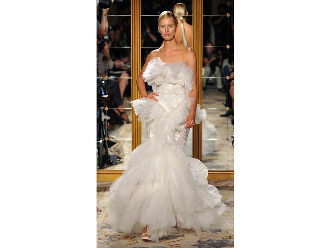 Kolekcja Marchesa na sezon wiosna-lato 2012 na New York Fashion Week