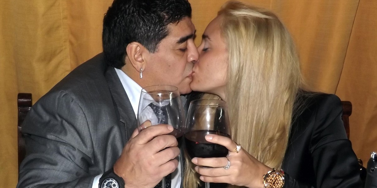 Rocio Oliva Diego Maradona 