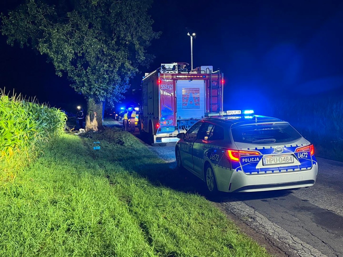 Dramatyczna ucieczka przed policją w okolicach Piły. Młody kierowca nie żyje