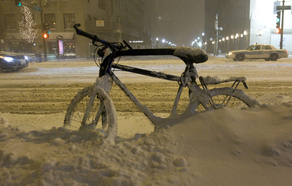 USA CHICAGO WINTER STORM