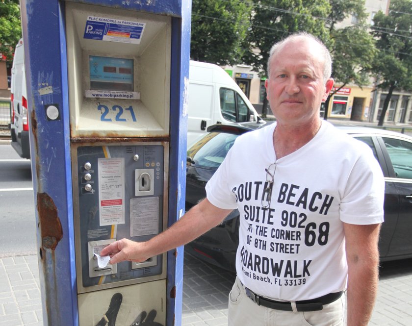 Kierowca z Gdańska Zbigniew Chyliński