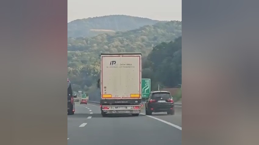 Nasilnička vožnja kod Požege