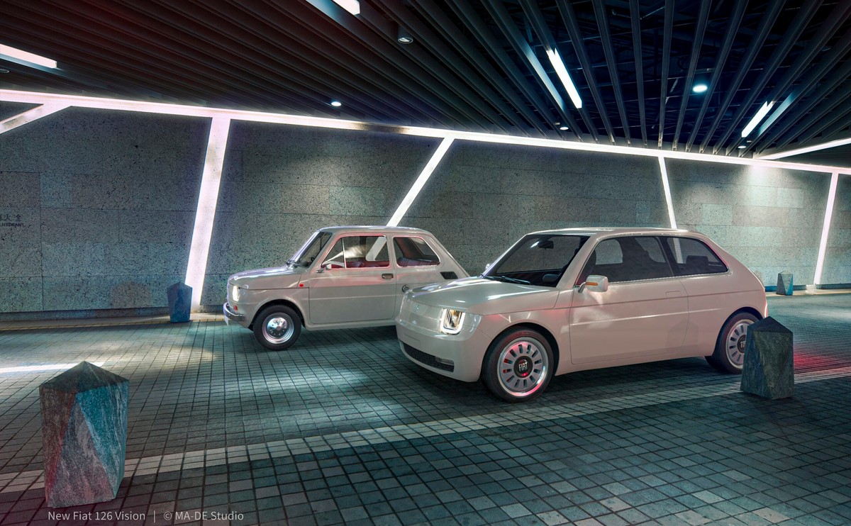 Fiat 126 Vision to nowe wcielenie Malucha