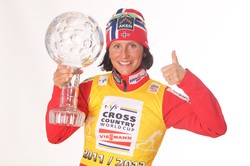 Bjoergen na równi z premierem Norwegii