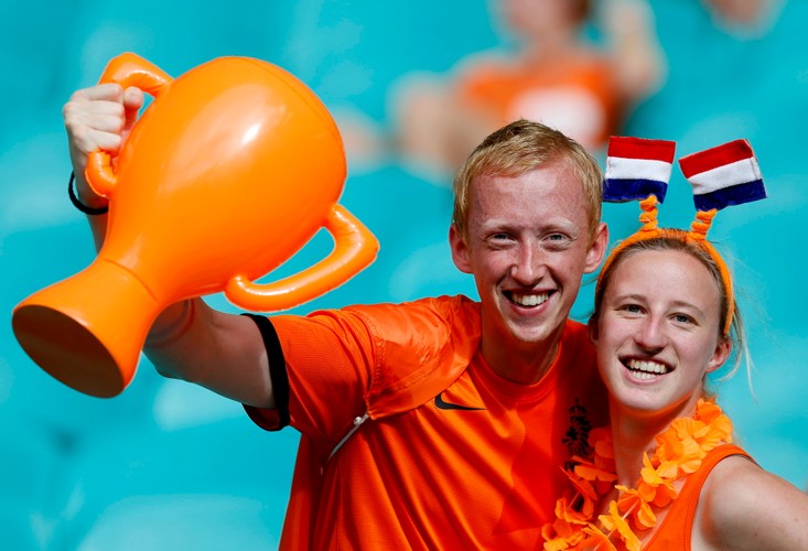 Tak się kibicuje na mundialu w Brazylii