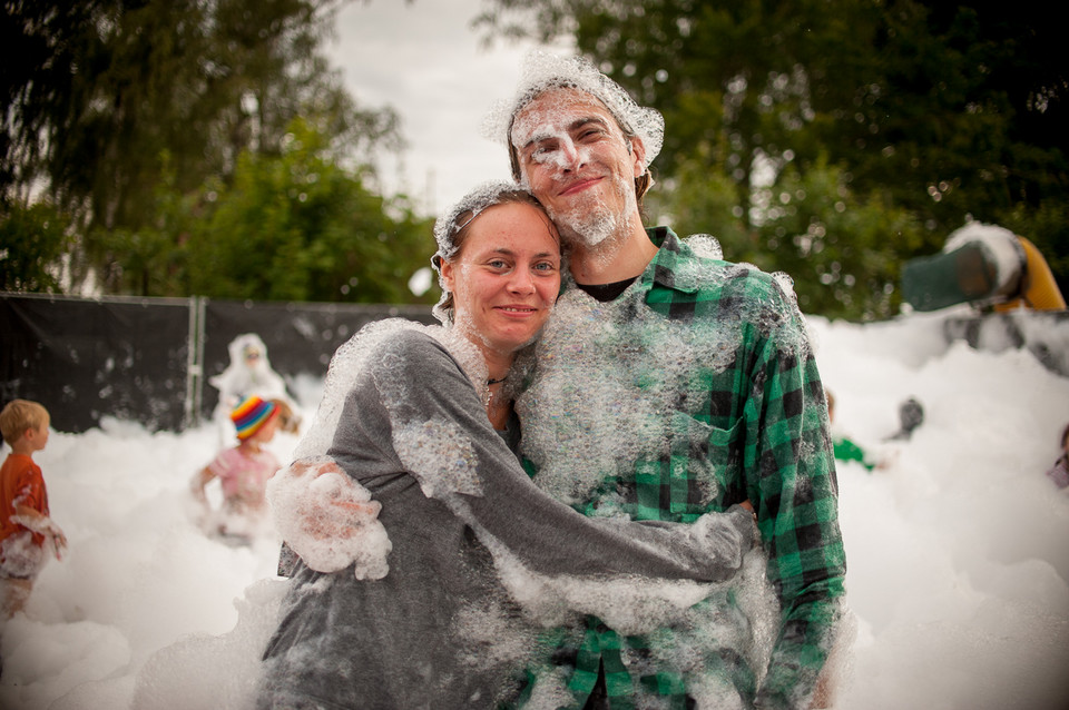 Publiczność ostatniego dnia Ostróda Reggae Festival 2014