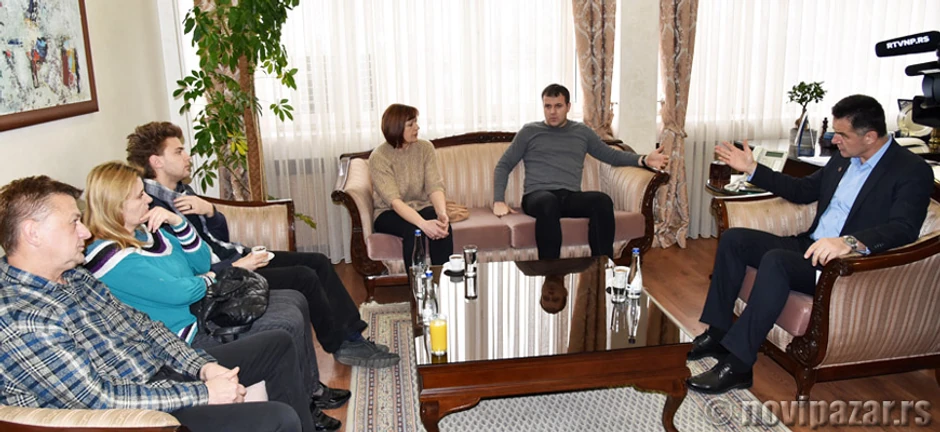 Mehmedović na prijemu u gradskoj upravi