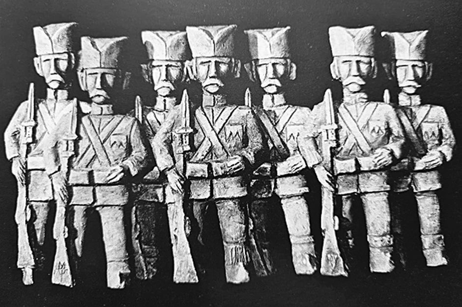 Orepozntljive Trkuljine figurice srpskog vojnika