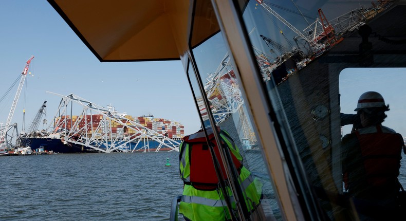 The Port of Baltimore in May 2024Anna Moneymaker/Getty Images