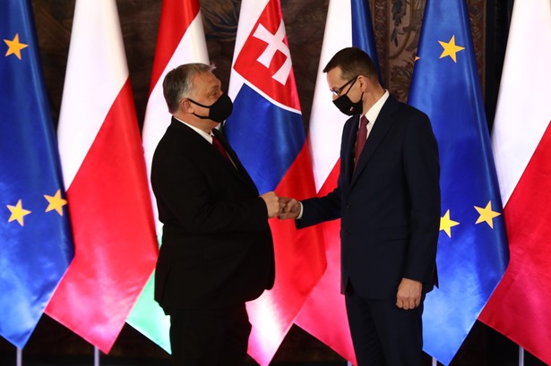 Viktor Orban i Mateusz Morawiecki