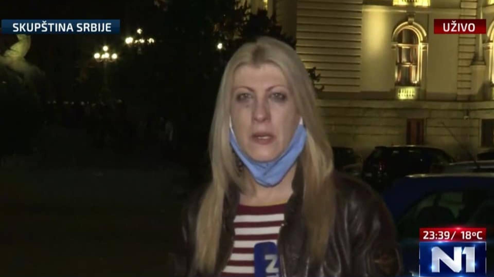 Hrabre reporterke obeležile proteste u Beogradu