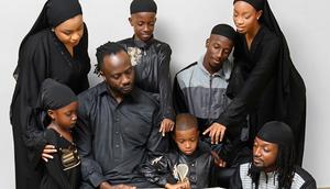 Bebe Cool and his family