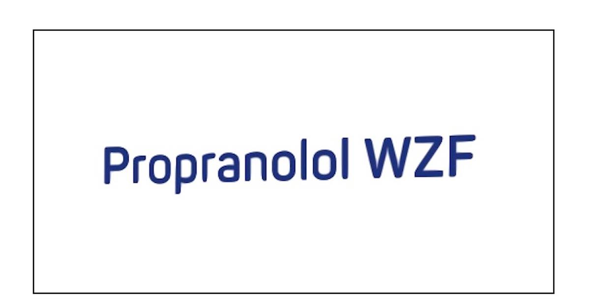 Propranolol wzf 10 mg