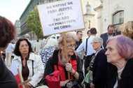 WARSZAWA PROTEST PRZECIWKO SZTUCE GOLGOTA PICNIC