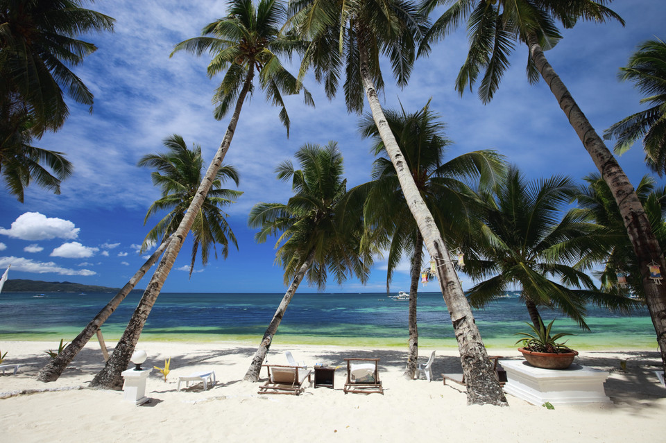 7.
White Beach,
Boracay, Filipiny