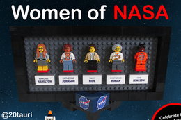 Programistka, astronautka, astronomka - ten zestaw Lego to pomysł fanki kultowych klocków. Trafi do sprzedaży