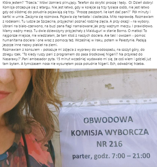 Polka relacjonuje, jak wyglądały wybory w Nigerii