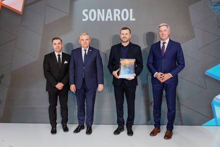 SONAROL SP.J. (wyroby z tworzyw sztucznych dla budownictwa) - 3. miejsce w kategorii "Przychody powyżej 250 mln zł"