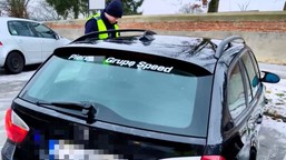 zakpił z grupy speed. kierowca bmw dostał 1500 zł mandatu i wracał pieszo
