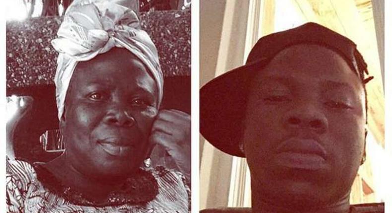 Stonebwoy and his late mum