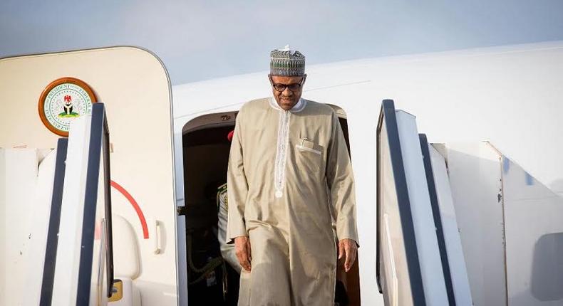 President Muhammadu Buhari returns to Nigeria from London on Sunday, June 19, 2016.