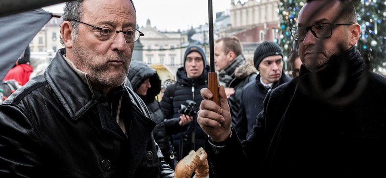 Francuski aktor Jean Reno zwiedził Kraków, zachwycił się polskimi pierogami