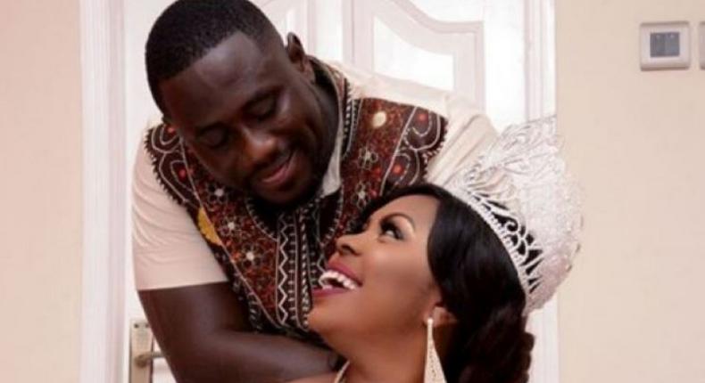 Afia Schwarzenegger and ex-husband Abrokwa