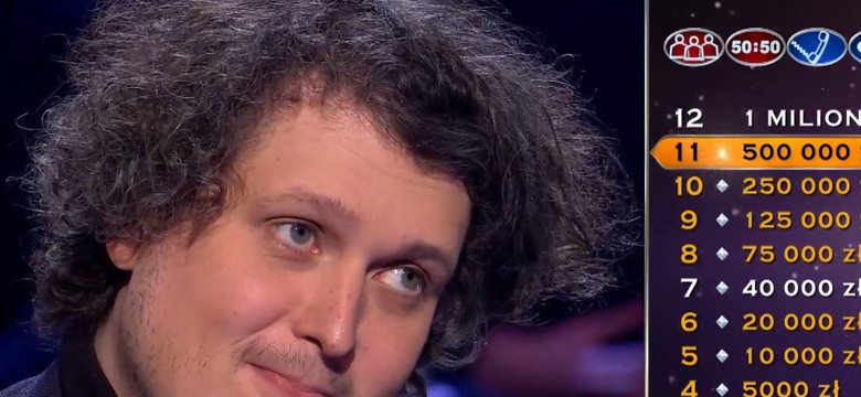 W "Milionerach" padła główna wygrana. Tak brzmiało pytanie za milion