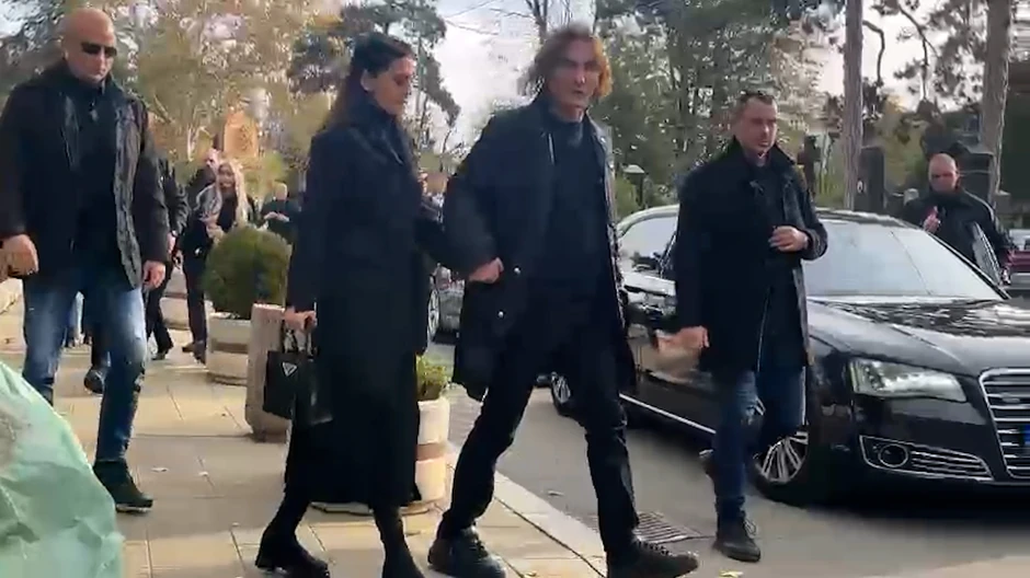 Željko Mitrović sa ženom