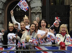 Brytyjczycy w ślubnej euforii