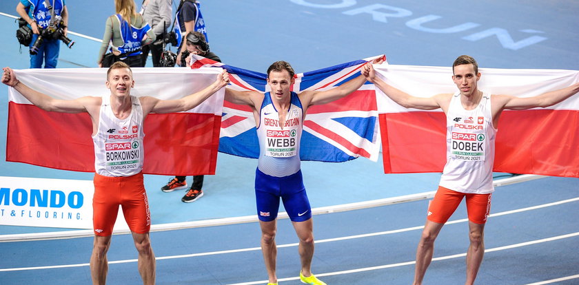 Patryk Dobek halowym mistrzem Europy na 800 m. Złoto i srebro dla Polski!