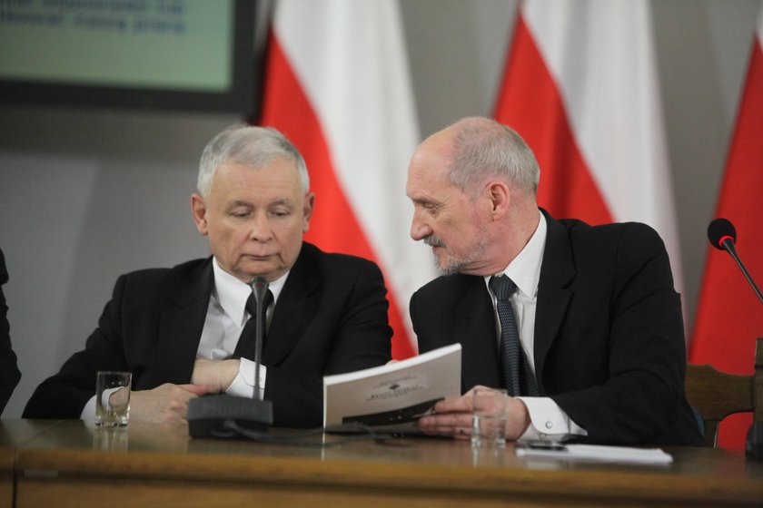 Antoni Macierewicz i Jarosław Kaczyński