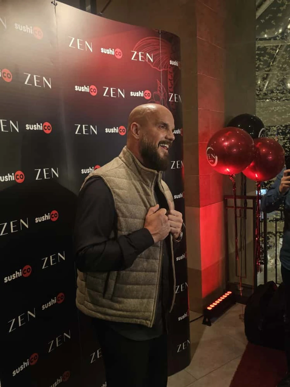 Boban Rajović sa sinom