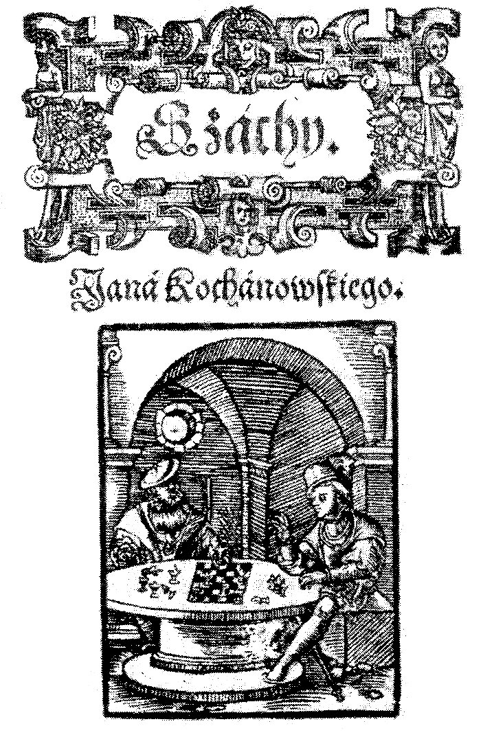 Poemat Jana Kochanowskiego z 1585 r.