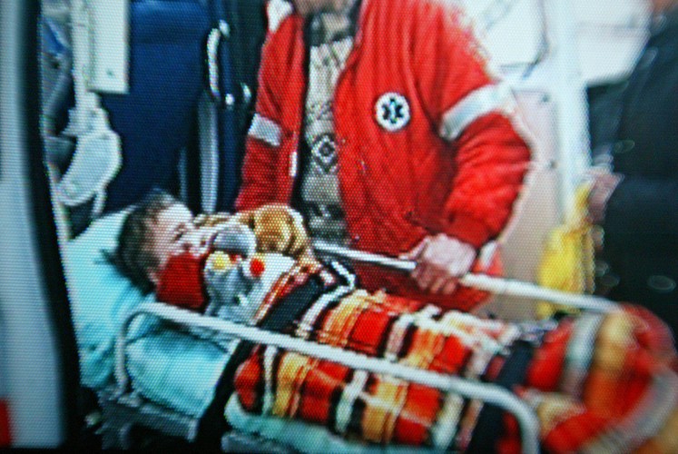 Trzyletnia Kasia z Ćmielowa trafiła do szpitala