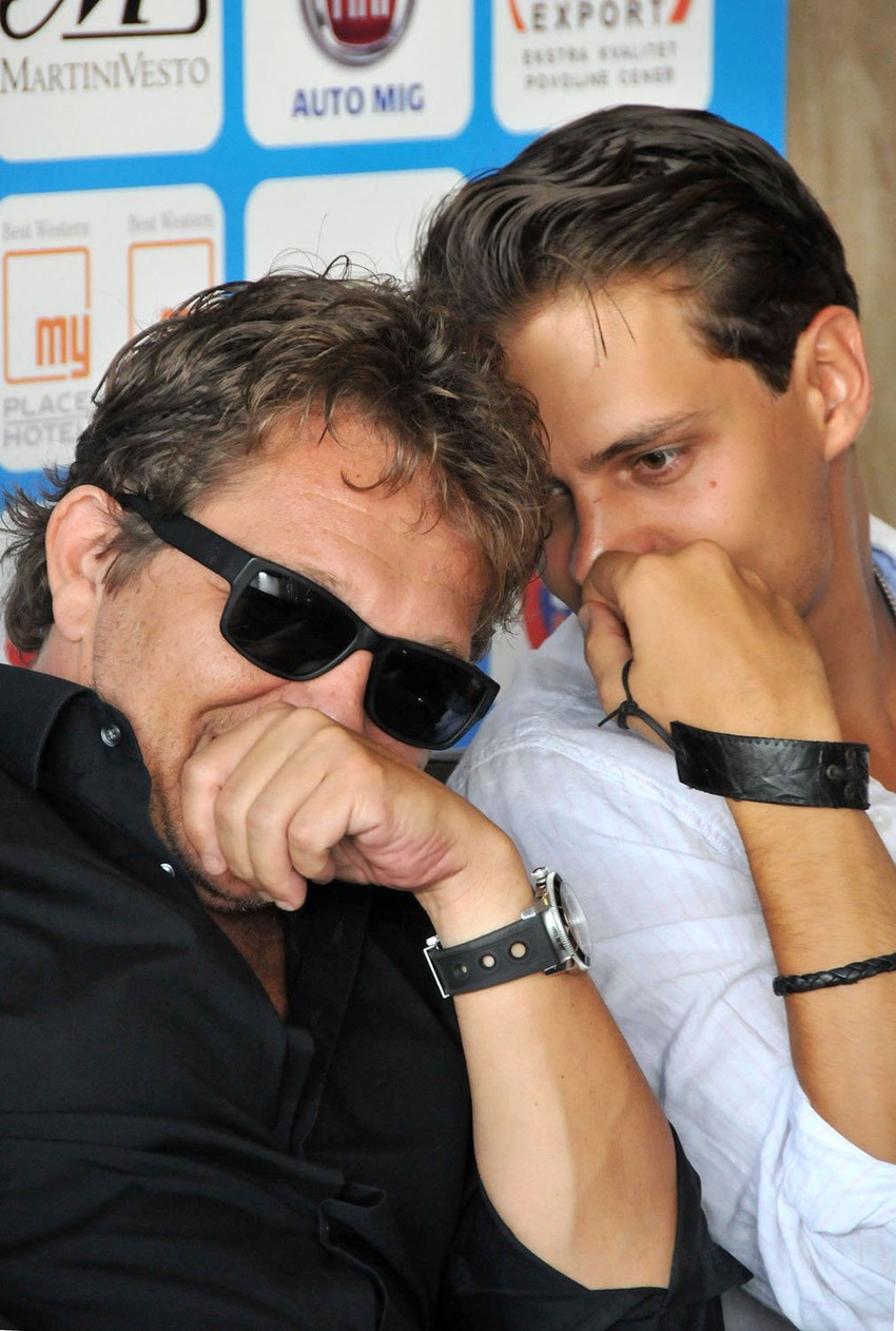 Dragan Bjelogrlić i Miloš Biković