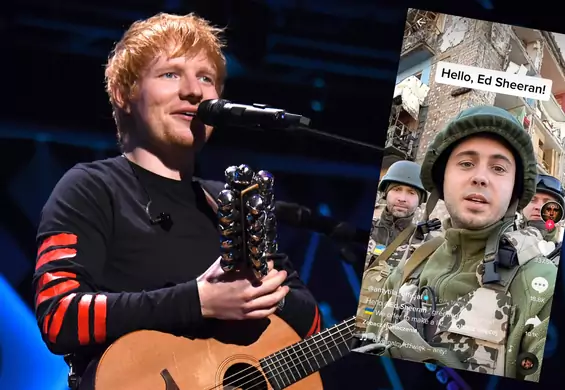 Ukraiński zespół zwrócił się z propozycją do Eda Sheerana. "Połączmy siły"