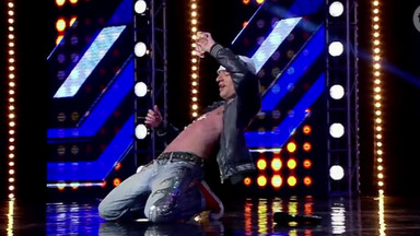 "X Factor": "seksulanie wyuzdany" pracownik solarium zaszokował jury