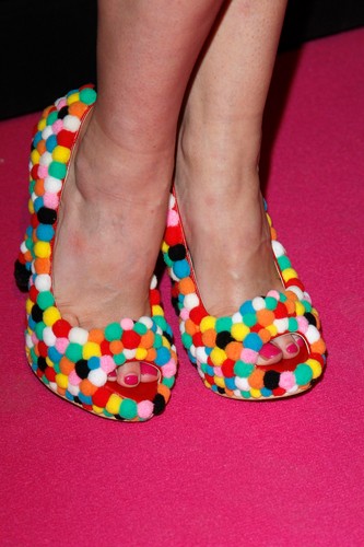 Olga Kalickana pokazie kolekcji Paprocki i Brzozowski