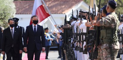 Andrzej Duda wylądował na Cyprze. Wiemy, o czym będzie rozmawiał z prezydentem kraju