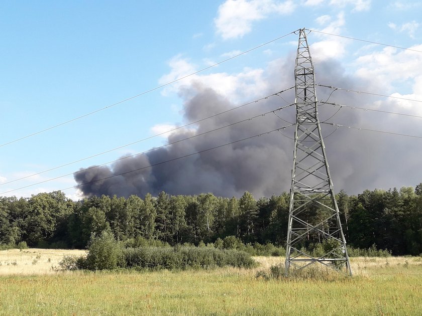 Pożar na Dolnym Śląsku. Płonie składowisko odpadów