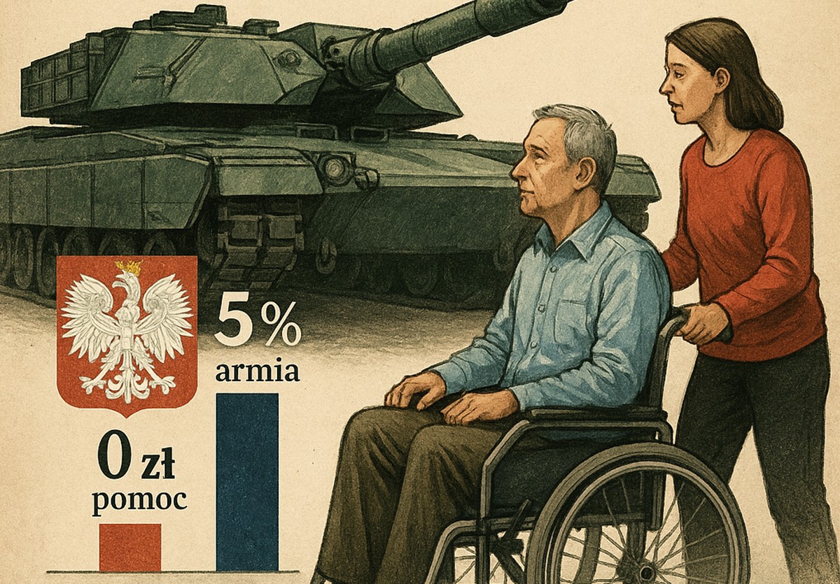 Zbrojenia vs wydatki socjalne