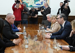 Aleksandar Vučić sa predstavnicima Jedinstvene Srbije