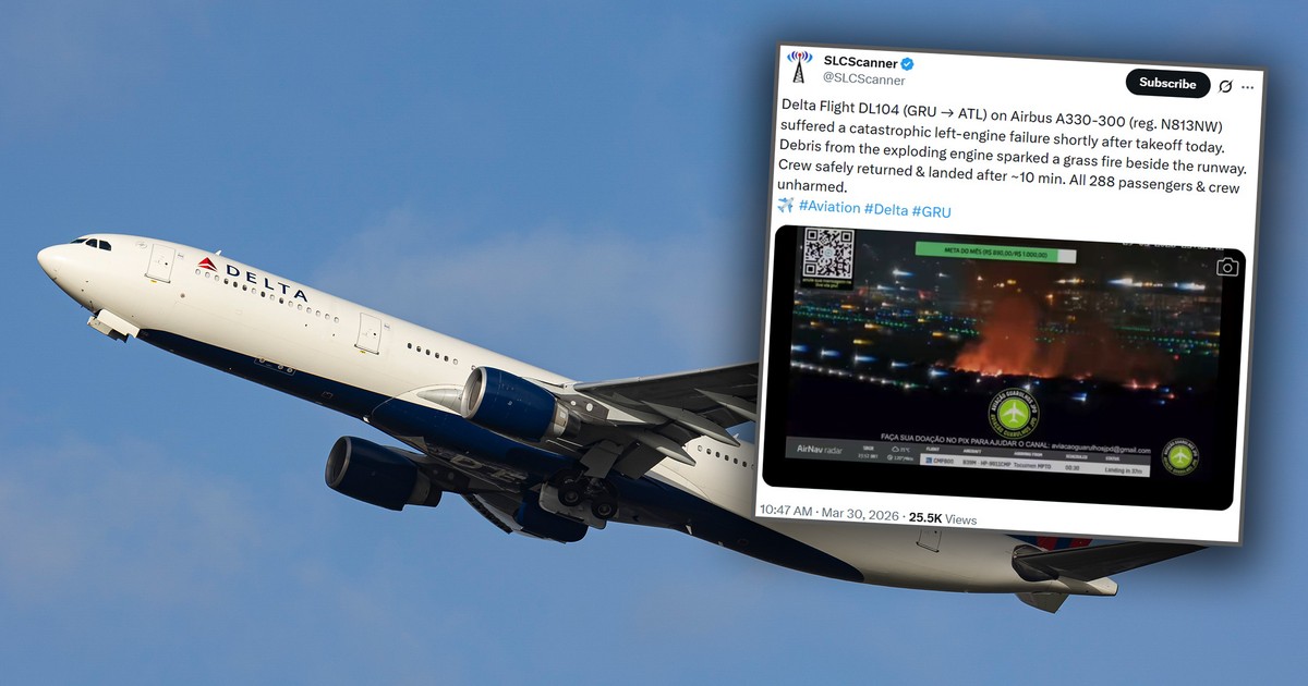 Awaryjne lądowanie Delta Air Lines