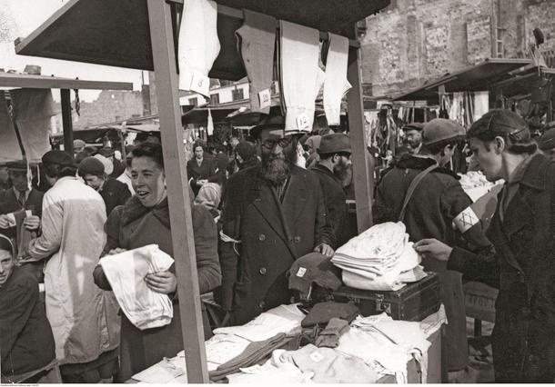 Targ w getcie, lata 1939-1940 
